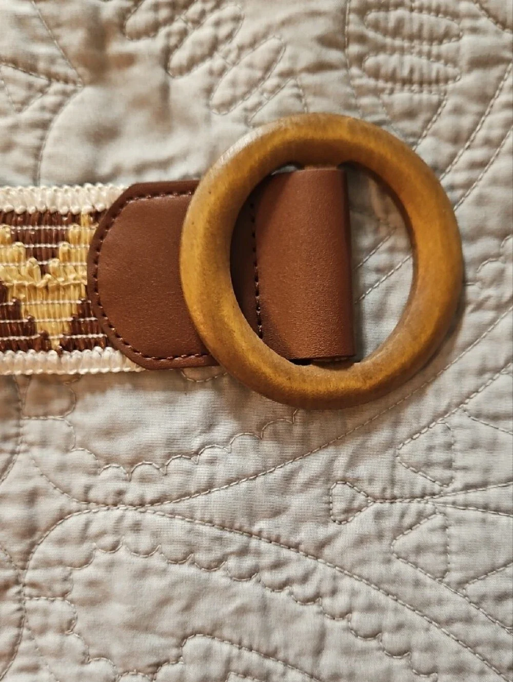 Target handwoven belt